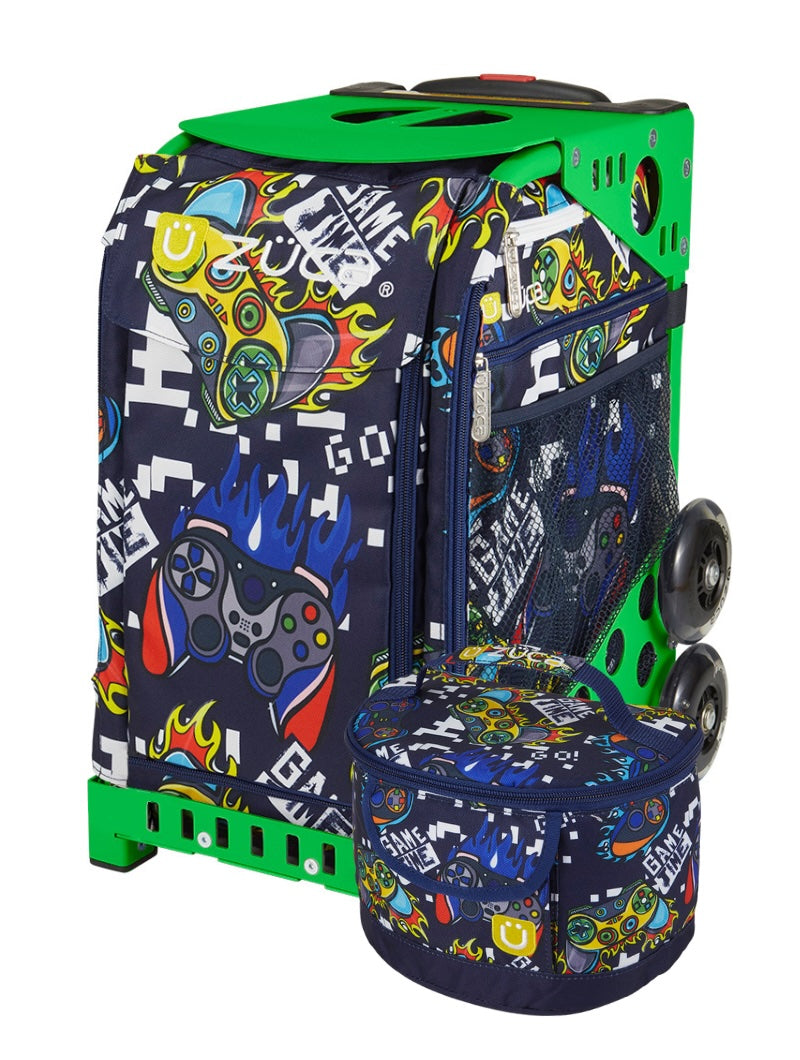 Game Time Sport + Lunchbox - Green_frame_flashing_wheels