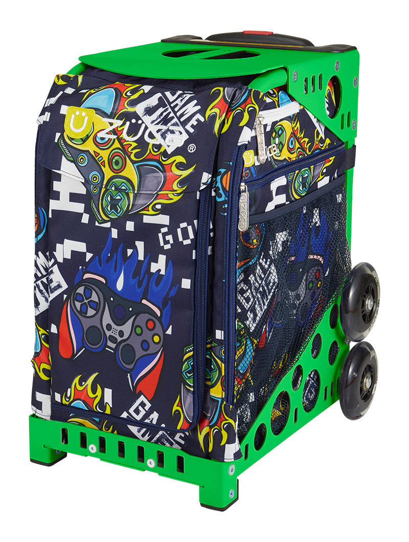Game Time Sport + Lunchbox - Green_frame_flashing_wheels