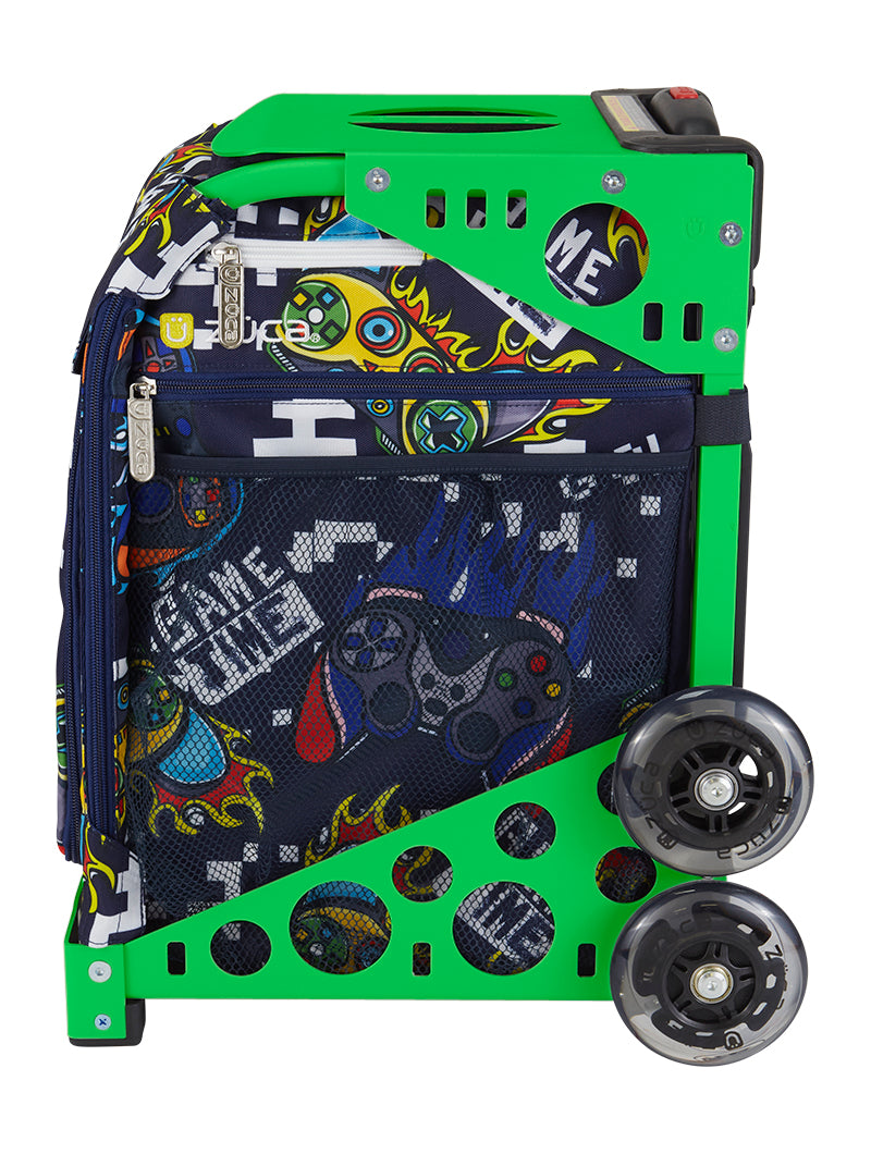 Game Time Sport + Lunchbox - Green_frame_flashing_wheels