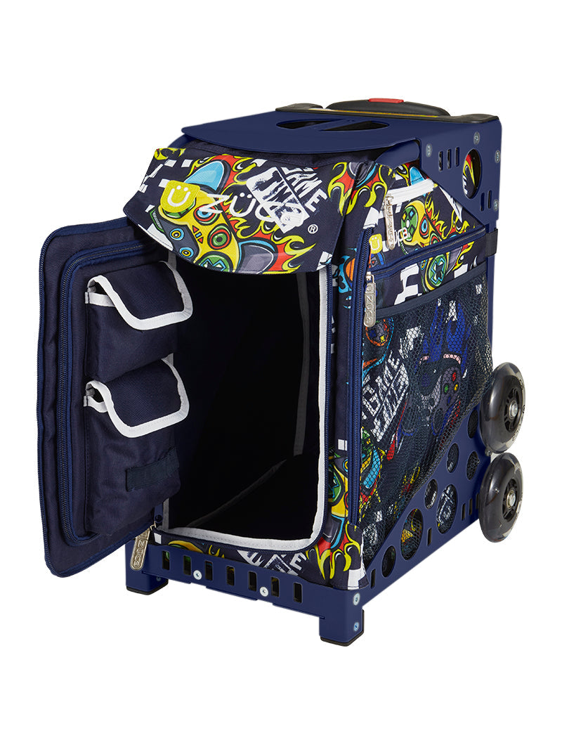 Game Time Sport + Lunchbox - Navy_frame_flashing_wheels