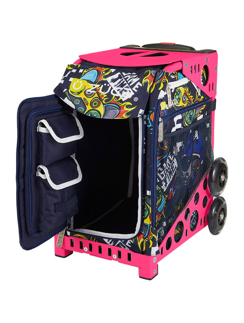Game Time Sport + Lunchbox - Pink_frame_flashing_wheels