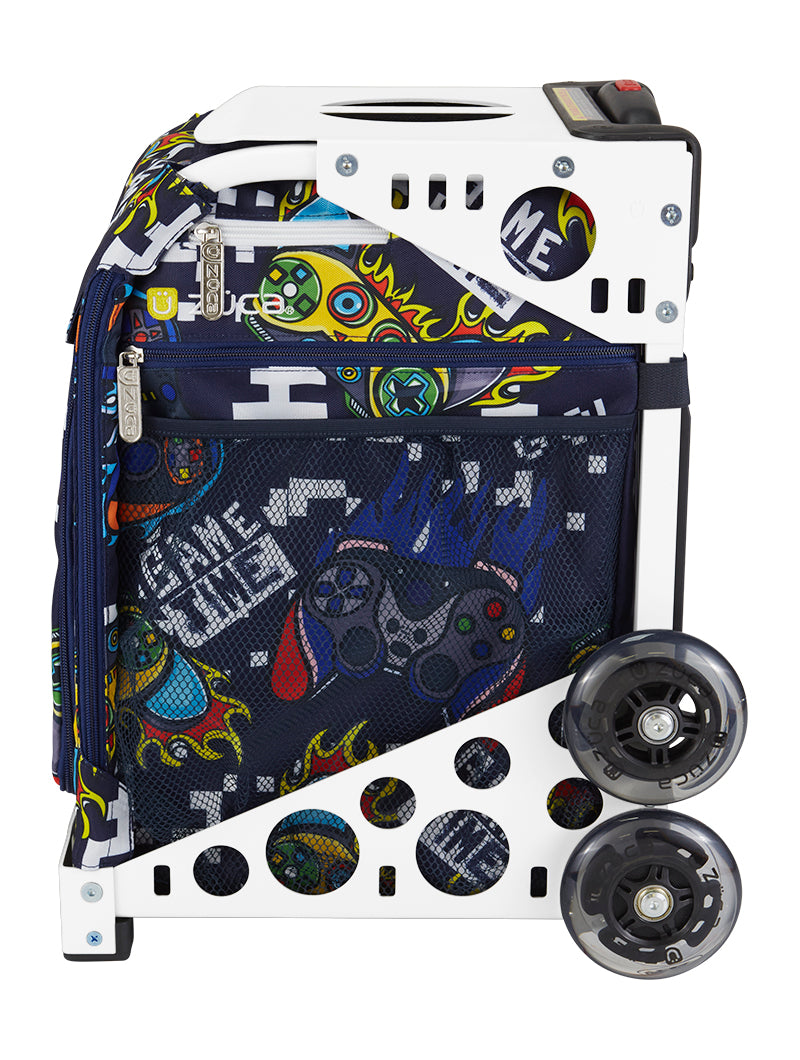 Game Time Sport + Lunchbox - White_frame_flashing_wheels