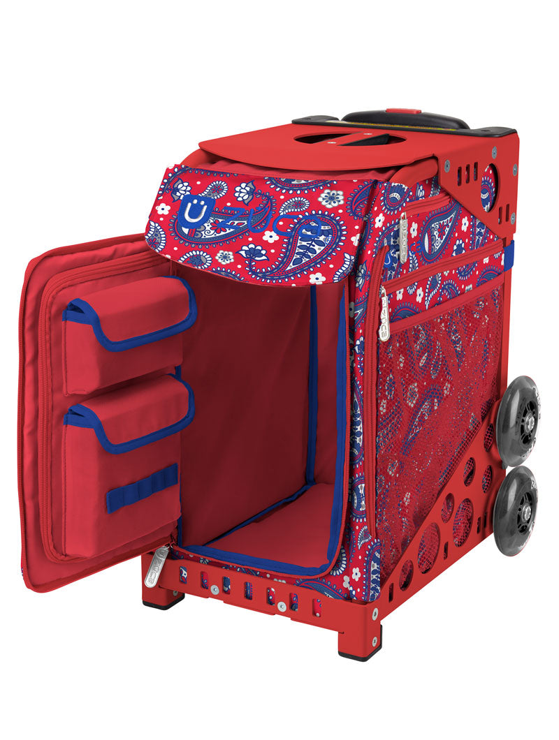 #red_frame_flashing_wheels
